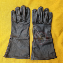 gloves side by side on yellow background